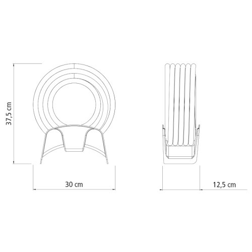Mangueira para jardim 25 m com engates e suporte verde - 79322250