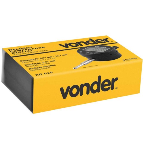 Rel�gio comparador digital 0,01 mm - RD 010