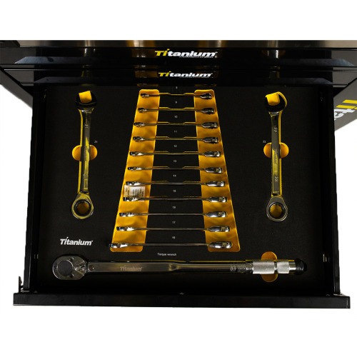 Carrinho para ferramentas com 7 gavetas e 258 ferramentas - Work Station Carrinho para ferramentas com 7 gavetas e 258 ferramentas - Work Station