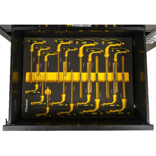 Carrinho para ferramentas com 7 gavetas e 258 ferramentas - Work Station Carrinho para ferramentas com 7 gavetas e 258 ferramentas - Work Station