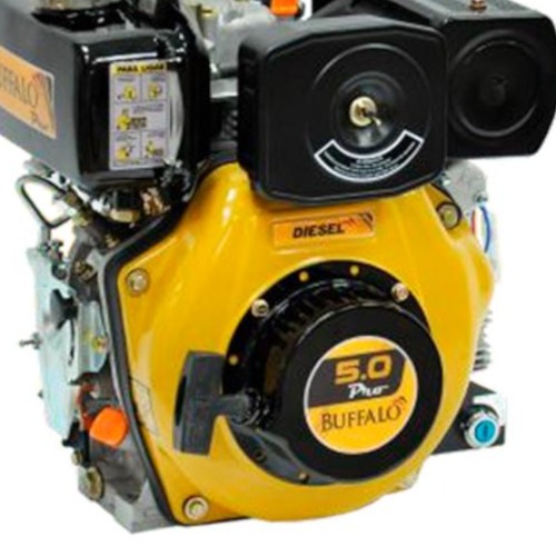 Motor a diesel 5 hp 4T partida el�trica e manual - BFDE 5.0