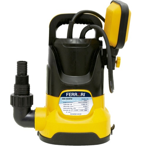 Bomba submersível 400 watts para Água limpa - XKS 450PW 220V Bomba submersível 400 watts para Água limpa - XKS 450PW 220V