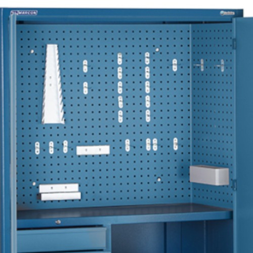 Armário para ferramentas com 1 prateleira 5 gavetas e porta em aço - AM-1004 Armário para ferramentas com 1 prateleira 5 gavetas e porta em aço - AM-1004