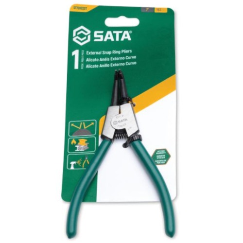 Alicate para an�is externo bico curvo 7