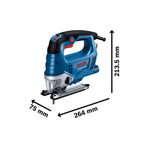 Serra tico tico 520W capacidade de corte 75 mm velocidade vari�vel- GST 750  110V