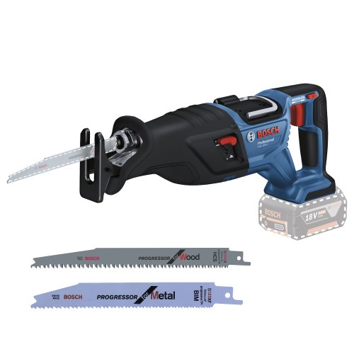 Serra sabre a bateria 18V Brushless com l�minas Sem Bateria - GSA 185-LI
