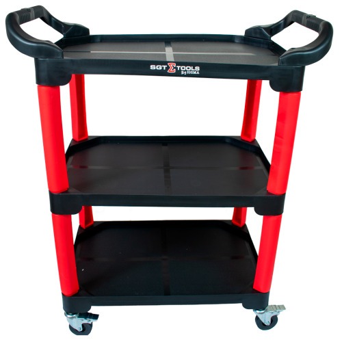 Carrinho para ferramentas aberto com 3 bandejas - 0699990060 Carrinho para ferramentas aberto com 3 bandejas - 0699990060