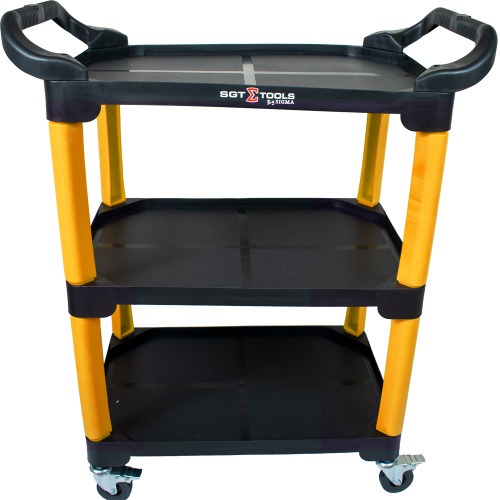 Carrinho para ferramentas aberto com 3 bandejas - 0699990061