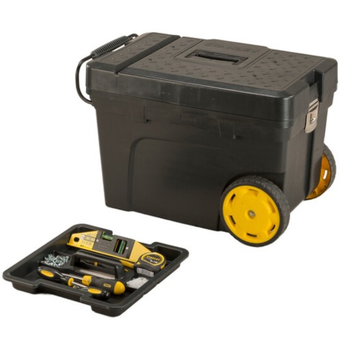 Caixa pl�stica para ferramentas com rodas - STST33027