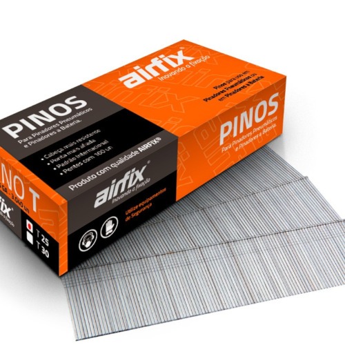 Pino para pinador pneum�tico tipo T 1,4 x 25 mm com 3.040 pe�as - T25