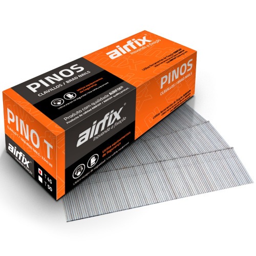 Pino para pinador pneum�tico tipo T 1,4 x 45 mm com 3.040 pe�as - T45