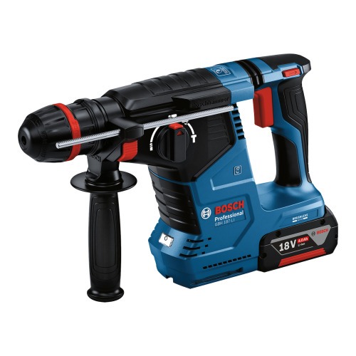 Martelete Perfurador e Rompedor a bateria 18V Brushless com 2 baterias - GBH 187-LI  110V/220V