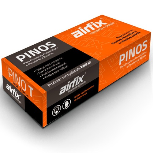 Pino para pinador pneum�tico tipo T 1,4 x 20 mm com 3.040 pe�as - T20