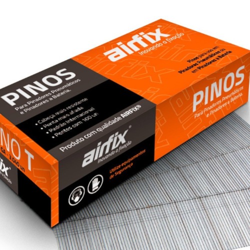 Pino para pinador pneum�tico tipo T 1,4 x 20 mm com 3.040 pe�as - T20