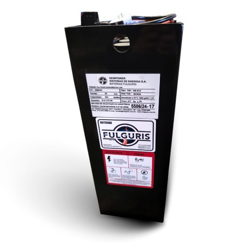 Bateria tracionária 24 volts 324 amperes para linha PT e TE Bateria tracionária 24 volts 324 amperes para linha PT e TE