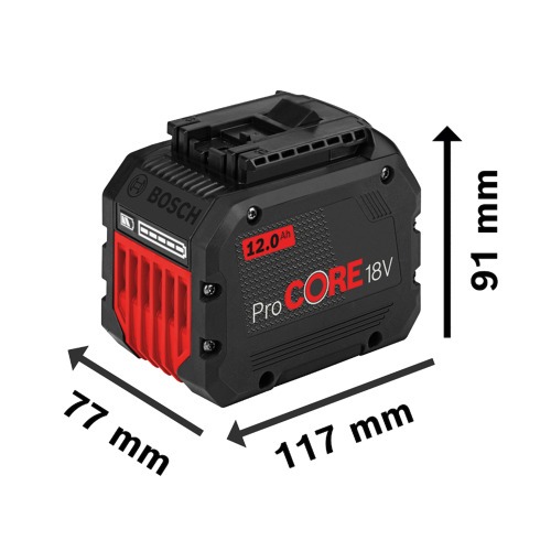 Bateria 18 Volts 12,0 Ah �ons de l�tio - ProCORE