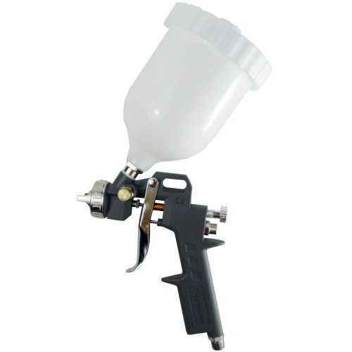Pistola de pintura HVLP tipo gravidade com 3 bicos 1,2 / 1,5 e 1,8mm - 05457