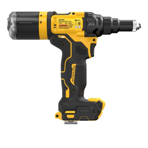 Rebitador a bateria 20V Brushless para rebites 3/16