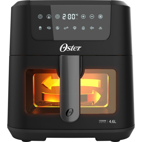 Fritadeira el�trica sem �leo air fryer digital 4,6l 1500w com visor clear - OFRT970  110V
