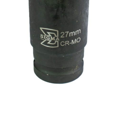 Soquete sextavado de impacto longo 27 mm encaixe 3/4 Soquete sextavado de impacto longo 27 mm encaixe 3/4