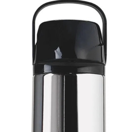 Garrafa t�rmica de press�o 1,0 litro Metalizada - GLT