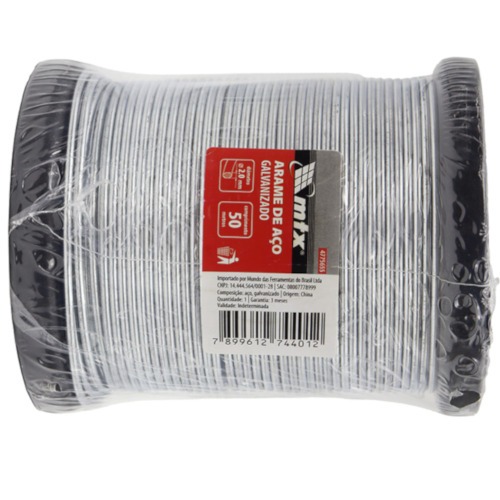 Arame de a�o Galvanizado 2,0 mm x 50 metros - 4775655
