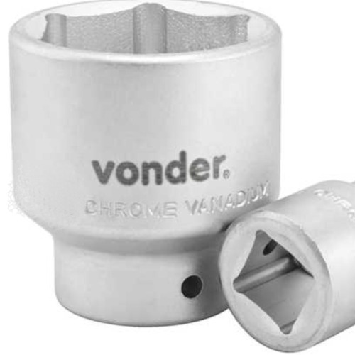 Soquete sextavado 32 mm encaixe de 3/4