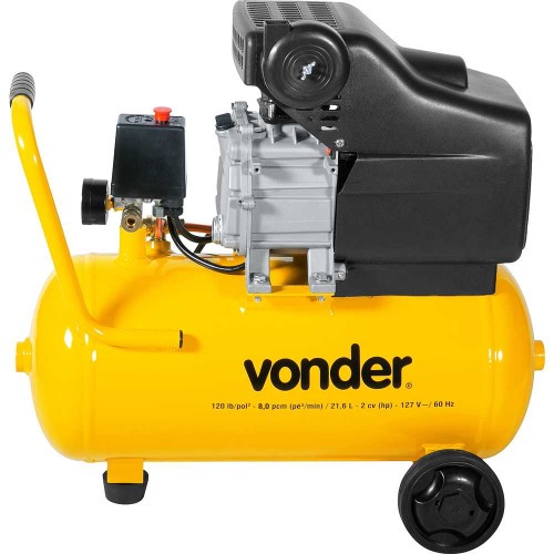 Compressor de ar 8,0 p�s 21,6L 2 hp 120 libras MCV 216  110V