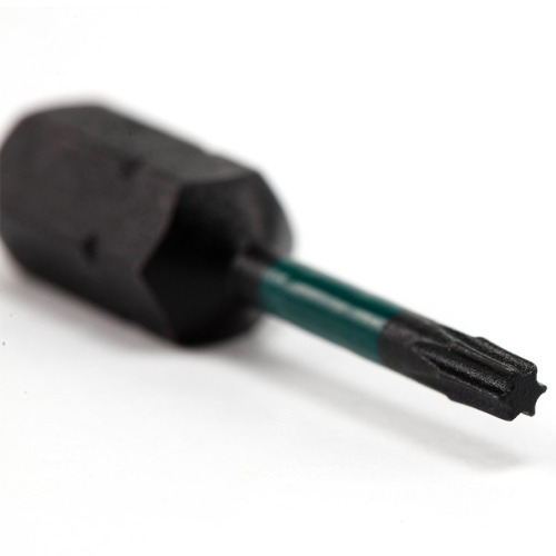 Jogo de bits de impacto hexalobular T10 x 29 mm encaixe 1/4