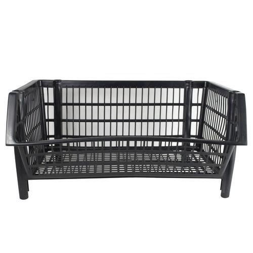 Cesto expositor plástico empilhável 41 x 27 x 57 cm COMPT 2 peças Cesto expositor plástico empilhável 41 x 27 x 57 cm COMPT 2 peças