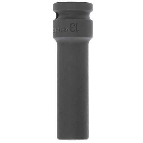 Soquete sextavado de impacto longo 10 mm encaixe 1/2 Soquete sextavado de impacto longo 10 mm encaixe 1/2