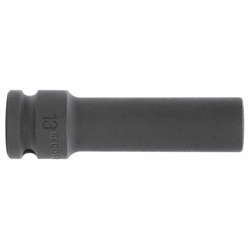 Soquete sextavado de impacto longo 10 mm encaixe 1/2 Soquete sextavado de impacto longo 10 mm encaixe 1/2
