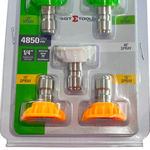 Jogo com 5 bicos 025 di�metro 0,94 mm - 0761091020