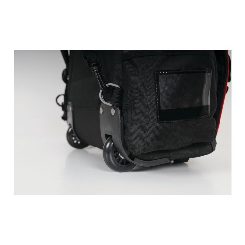Mochila para ferramentas com rodinhas e 32 bolsos