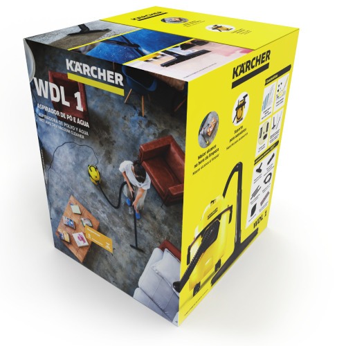 Aspirador de p� e l�quido 10L 1.500W com fun��o soprador - WDL 1  110V