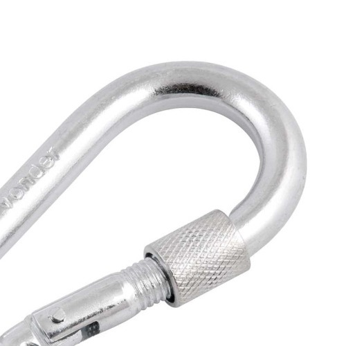 Mosquet�o com trava roscada 9 mm x 90 mm