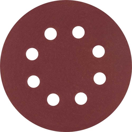 Disco de lixa com costado em pluma 125 mm com 10 peças Disco de lixa com costado em pluma 125 mm com 10 peças