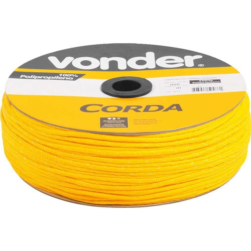 Corda multifilamento tran�ada 5 mm com rolo de 250 metros