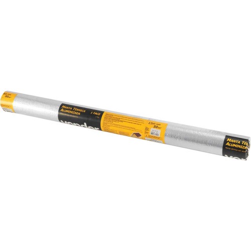 Manta térmica em alumínio com 1 face 50 m² Manta térmica em alumínio com 1 face 50 m²