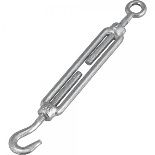 Esticador gancho com olhal para cabo de aço 1/4 Esticador gancho com olhal para cabo de aço 1/4