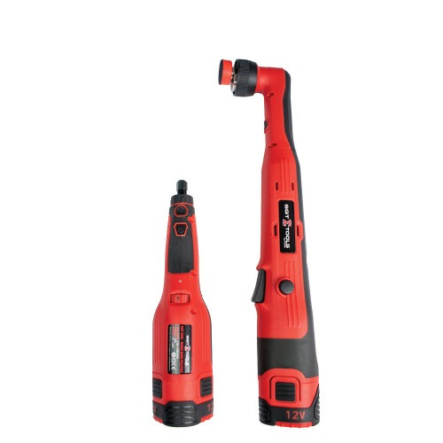 Kit nano mini politriz e nano politriz 12V 2Ah com 2 baterias e acess�rios - SGT-8103  110V/220V