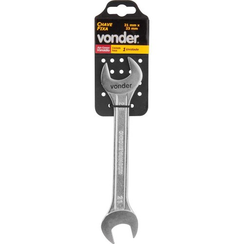 Chave fixa 21 x 23 mm a�o cromo van�dio