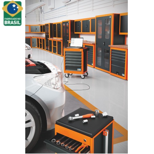 Painel para ferramentas com 2 pontas canto em L