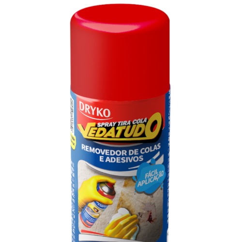 Removedor de etiquetas e colas em spray 100 ml - Vedatudo