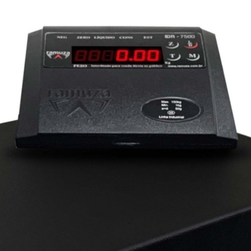 Balan�a digital com plataforma em a�o carbono 300 Kg - DP300  110V/220V