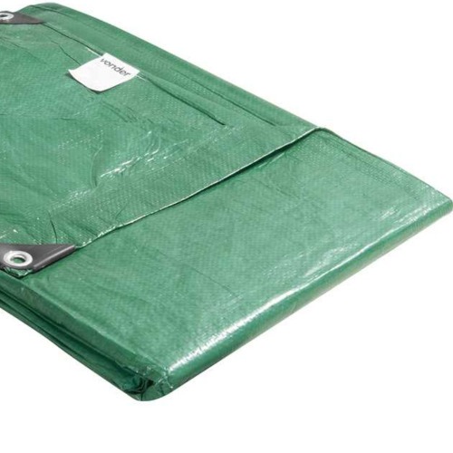 Lona de polietileno verde 6 m x 4 m