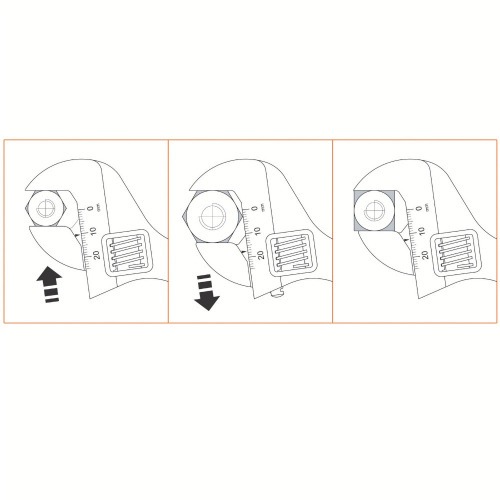 Chave ajust�vel 18