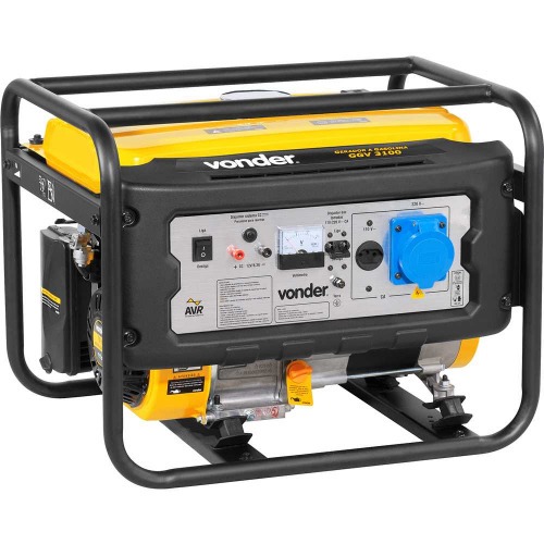 Gerador de energia 3,1Kva a gasolina monof�sico 4 tempos - GGV 3100  110V/220V