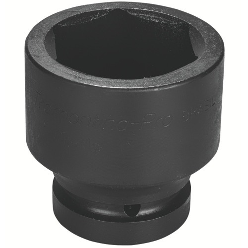 Soquete sextavado de impacto em a�o cromo molibd�nio 75 mm encaixe 1