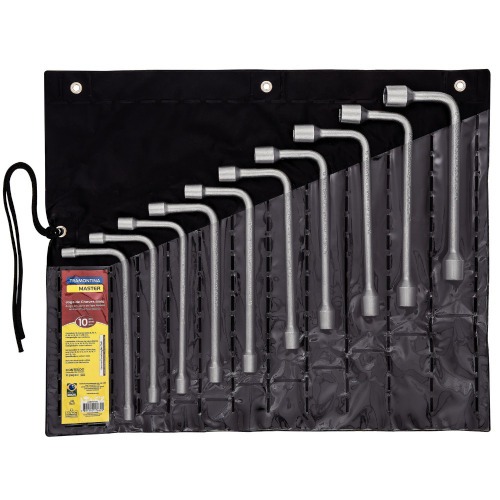 Jogo de chave biela 8 a 19 mm a�o especial 10 pe�as - Master